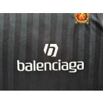 Balenciaga 3SS Manchester United Stripe Football Short Sleeve