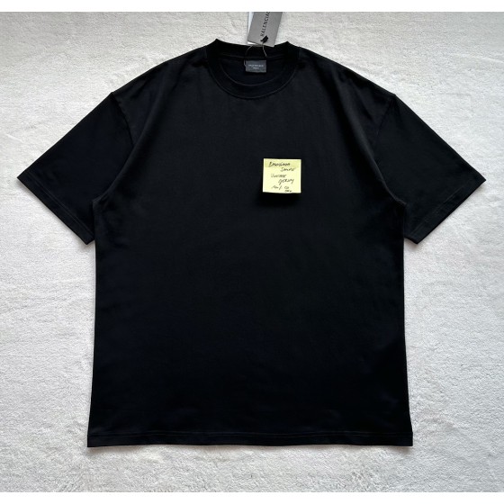 Balenciaga Hot Post-It Note Short Sleeves