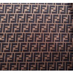 Fendi active full print FF barrage style contrast color round neck color matching T-shirt