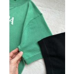 Prada wool and cashmere jersey-blend crewneck T-shirt