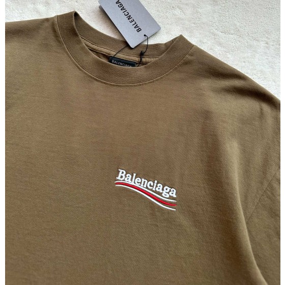 Balenciaga's super western style latest color wave short sleeves