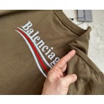 Balenciaga's super western style latest color wave short sleeves