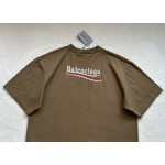 Balenciaga's super western style latest color wave short sleeves