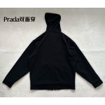 Prada Reversible Sports Hoodie Jacket