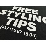 Balenciaga 23SS Free Styling Tips Short Sleeve