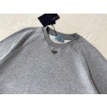 Prada's latest iron plate hardware crew neck sweater