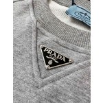 Prada's latest iron plate hardware crew neck sweater