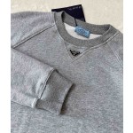 Prada's latest iron plate hardware crew neck sweater