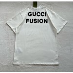 Gucci Shiba Inu Print Round Neck Short Sleeves