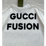 Gucci Shiba Inu Print Round Neck Short Sleeves