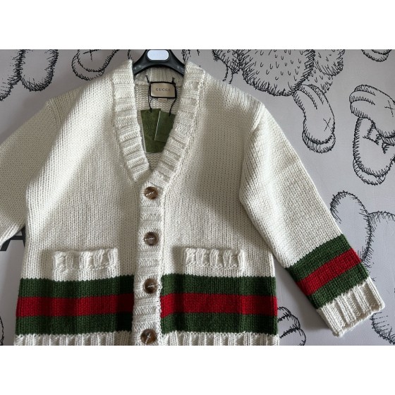 Gucci wool cardigan oversized coat