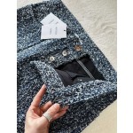 bottega veneta tasseled denim trousers