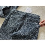 bottega veneta tasseled denim trousers