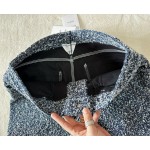 bottega veneta tasseled denim trousers