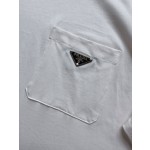 Prada New Triangle Pocket Long Sleeve T-Shirt