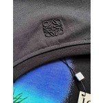 Loewe anise digital print round neck short sleeves