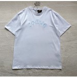 Loewe Bubble Gradient Embroidered Print Round Neck Short Sleeves