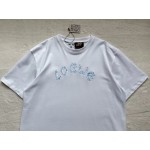 Loewe Bubble Gradient Embroidered Print Round Neck Short Sleeves