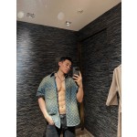 Louis Vuitton Symphony Gradient Jacquard Denim Suit • Shorts