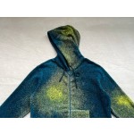 Louis Vuitton's latest gradient hooded zipper embroidery jacket