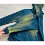 Louis Vuitton's latest gradient hooded zipper embroidery jacket