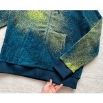 Louis Vuitton's latest gradient hooded zipper embroidery jacket