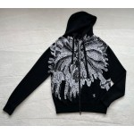 Louis Vuitton joint new wool and cashmere blended jacquard knitted cardigan jacket