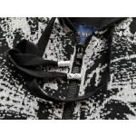 Louis Vuitton joint new wool and cashmere blended jacquard knitted cardigan jacket