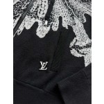 Louis Vuitton joint new wool and cashmere blended jacquard knitted cardigan jacket