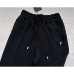 Louis Vuitton 23 spring and summer new YK casual badge wool knitted jogging pants