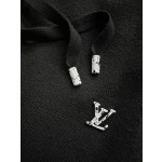 Louis Vuitton 23 spring and summer new YK casual badge wool knitted jogging pants