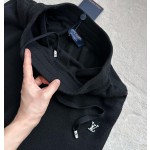 Louis Vuitton 23 spring and summer new YK casual badge wool knitted jogging pants