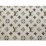 Louis Vuitton python print presbyopia round neck short sleeves