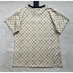 Louis Vuitton python print presbyopia round neck short sleeves