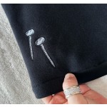 Louis Vuitton tool hammer embroidered casual shorts