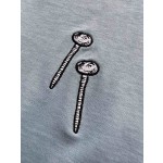 Louis Vuitton Tool Hammer Embroidered Crew Neck Short Sleeves