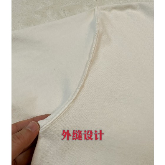 Louis Vuitton's latest rainbow cloud ☁️ contrast color letter T-shirt