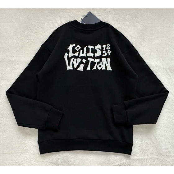 Louis Vuitton Owl Embroidered Crew Neck Sweatshirt