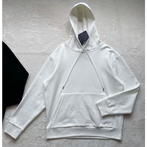 Prada hot style small letter hoodie