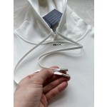 Prada hot style small letter hoodie