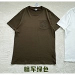 LoewE three-dimensional embossed large letter T-shirt