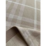 Burberry spring and summer latest classic check sheep wool blend sweater suit top