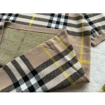 Burberry spring and summer latest classic check sheep wool blend sweater suit top