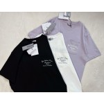 Dior latest chest pocket embroidery T-shirt