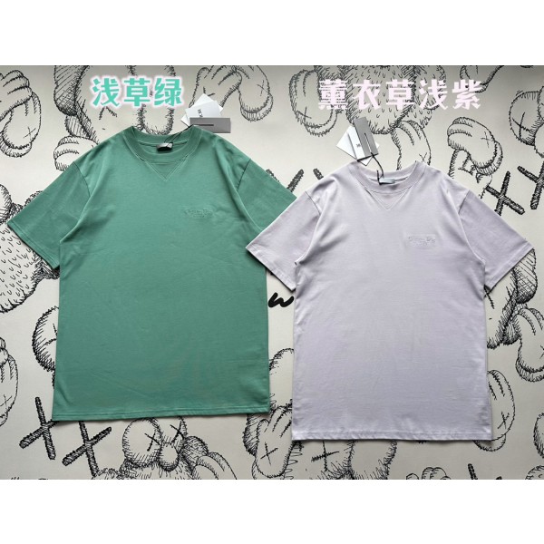 Dior latest chest pocket embroidery T-shirt