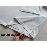 Dior early spring latest heavy industry gold and silver embroidery short sleeves