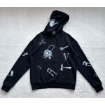 Louis Vuitton tool embroidered hoodie