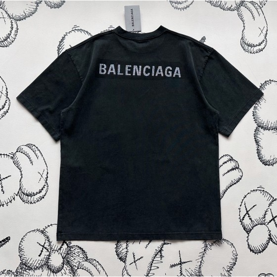 Balenciaga Diamond Back Short Sleeve T