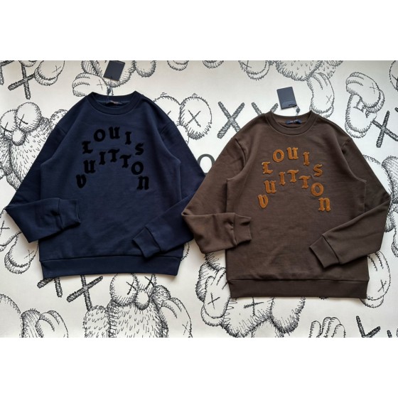 Louis Vuitton latest texture dark blue ➕ classic chocolate color