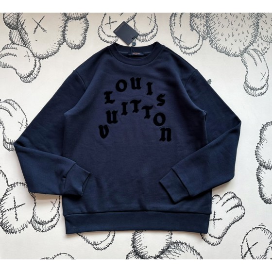 Louis Vuitton latest texture dark blue ➕ classic chocolate color